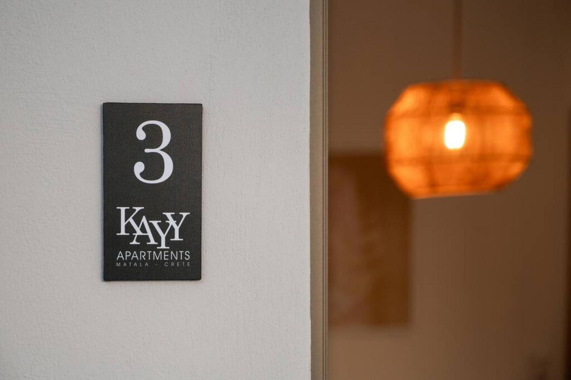 Kayy Apartments 3 In Matala Extérieur photo